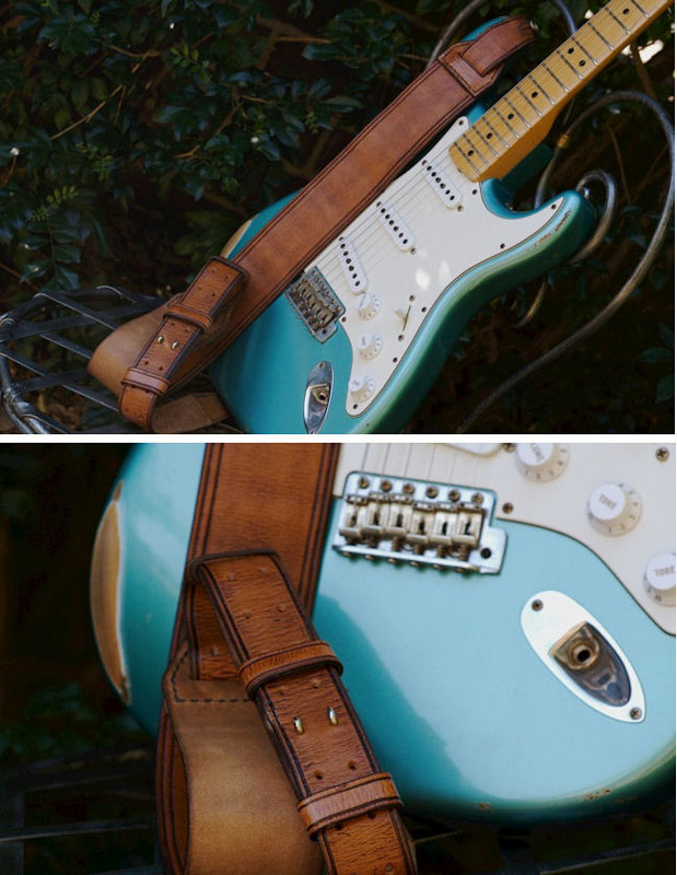 Plainer Serie guitar straps sold