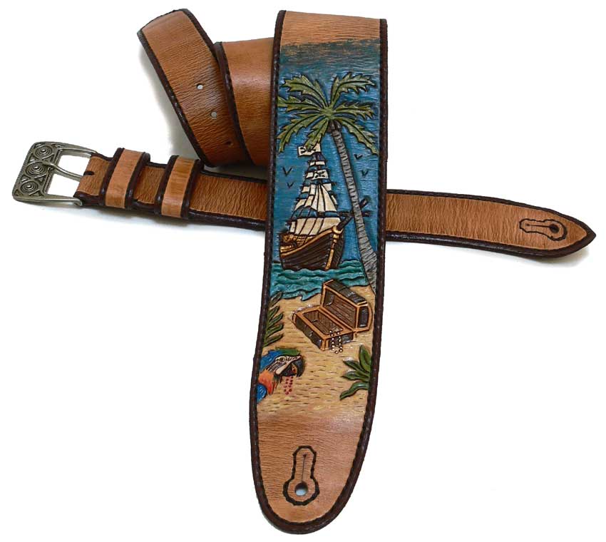 pirate guitar strap